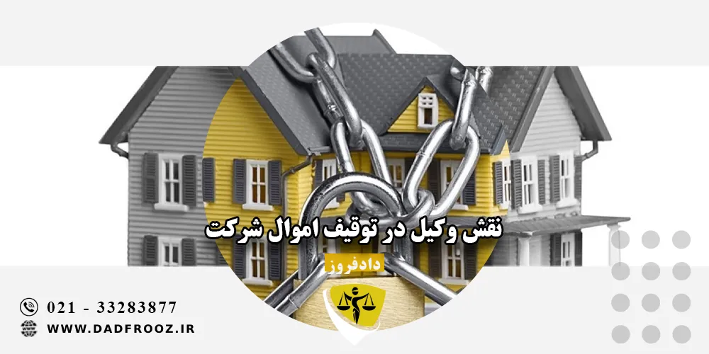 نقش وکیل در توقیف اموال شرکت