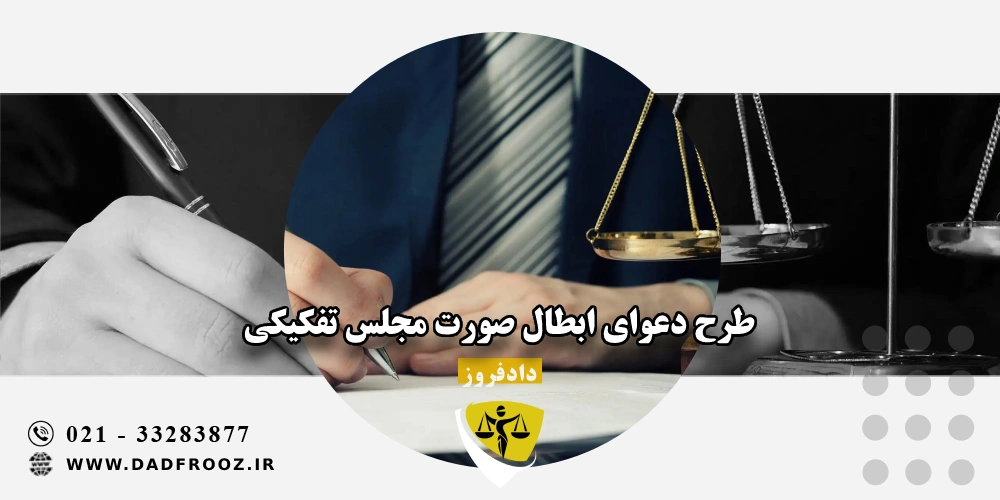 طرح دعوای ابطال صورت مجلس تفکیکی